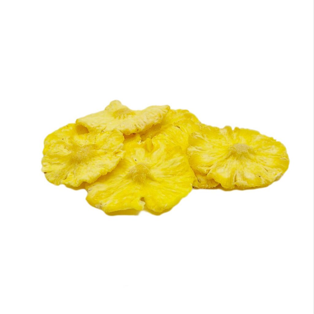 میوه خشک آناناس طبیعی آریا 50 گرمی